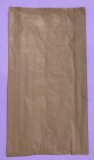Sütőipari papírtasak, papírzacskó 5/4 kg. BARNA 190mm x 250mm, 200db