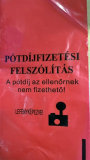 Pótdíj tasak 150mm x 270mm, 500db. (Fényképezős)