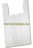 Ingvállas táska, 450mm x 850mm, Fehér, 100db