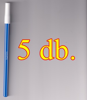 Golyóstoll, Kék, 5 db. / csomag, Signetta