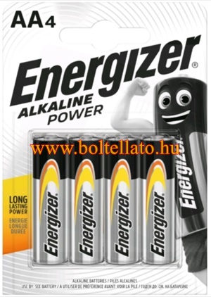 Energizer AA elem, 4 db.